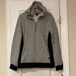 men’s A/x hoodie 3/4 zipper new like